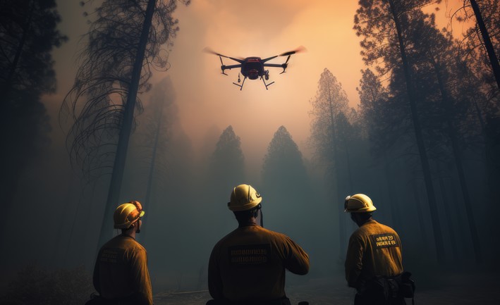 State-of-the-Art Drones to Combat Wildfires in Los Lagos