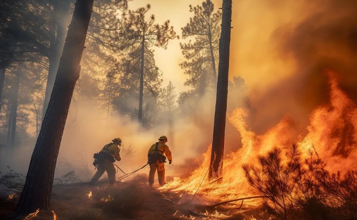 Red alert in 18 Chilean communes due to wildfires