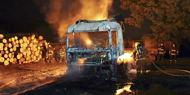 Contratistas Forestales: "Llevamos nueve atentados incendiarios, equivalen a uno cada 2,7 días”