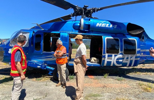 New Aircraft Incorporated to Combat Forest Fires in Malleco