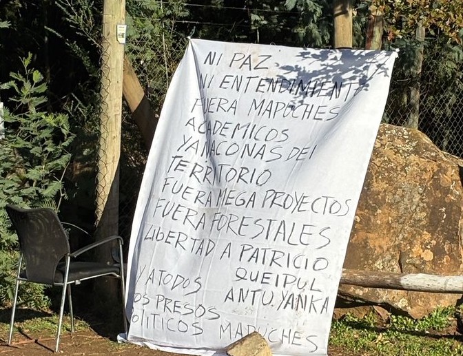 Acoforag and Attack in Collipulli: "Violence Persists and Terrorism Operates in the Southern Macrozone"