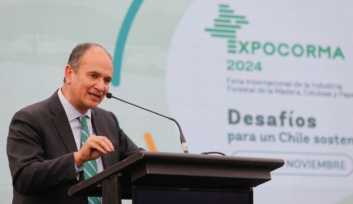 Governor Rodrigo Díaz at Expocorma 2024: “Job Losses in the Forestry Sector Are Twice as Severe as the Closure of Huachipato”