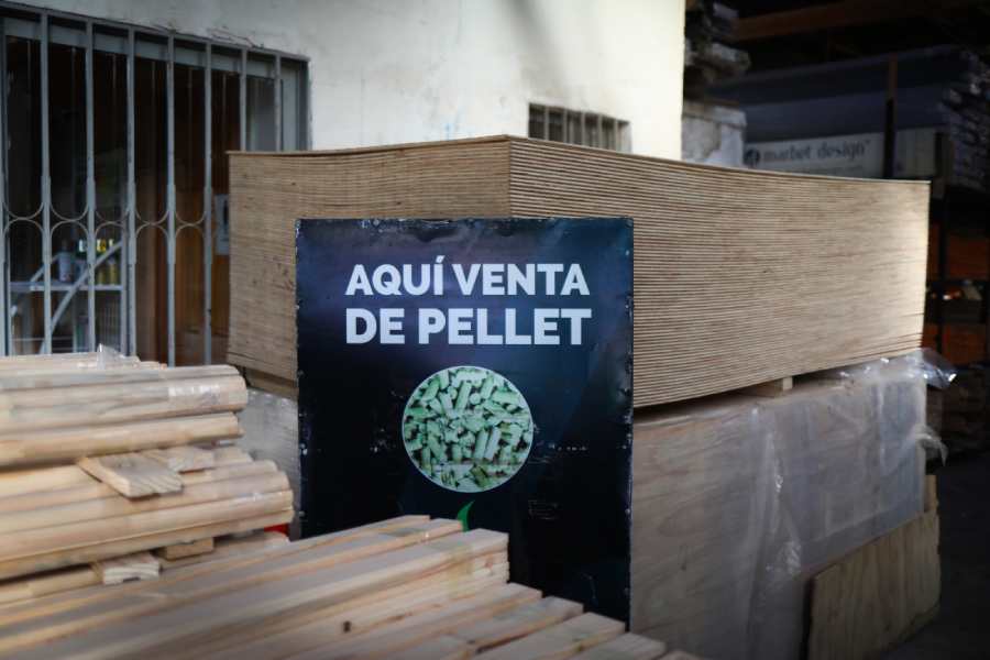 Reportam escassez de pellet em Ñuble diante do rápido aumento da demanda