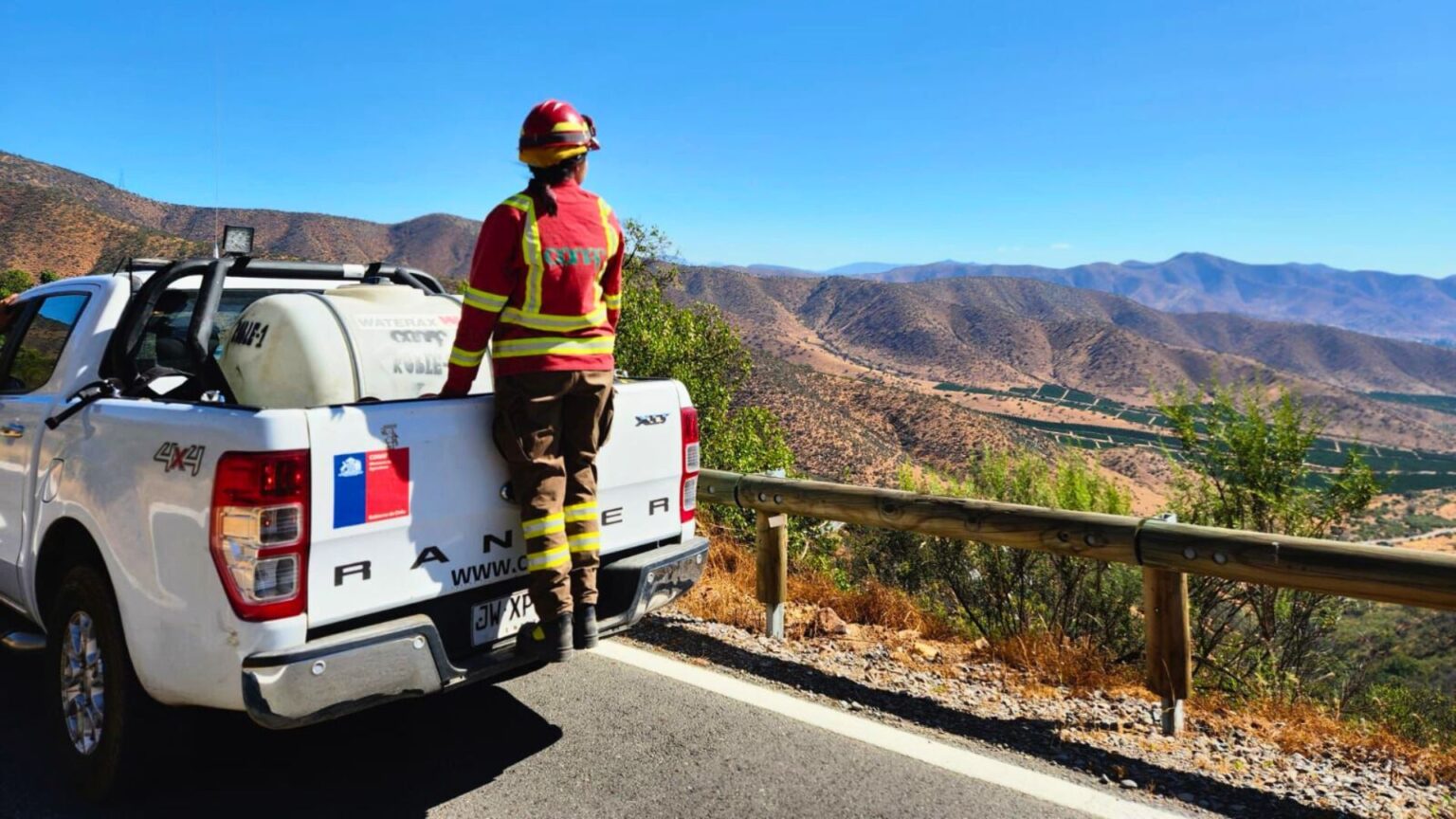 High Temperatures Keep Ñuble, Laja, and Los Ángeles on Alert Due to Extreme Wildfire Risk