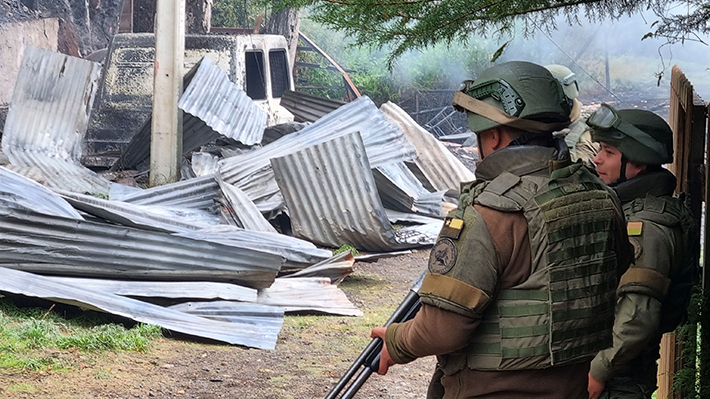 Arson Attacks and Roadblocks Shake Biobío
