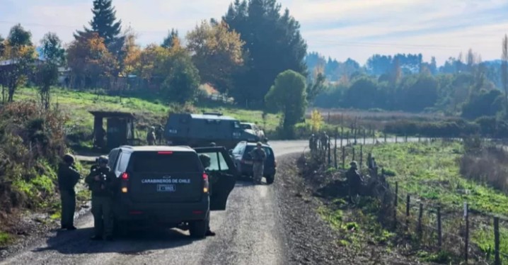 Allanan comunidad de Temucuicui tras ataque a balazos a dos unidades de Carabineros en Ercilla