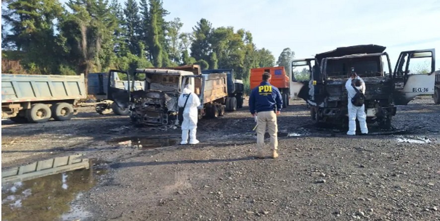Arson attack devastates company in Lautaro: 14 machines destroyed