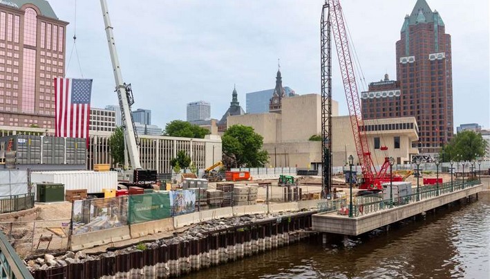 Construction underway on the "world's tallest" mass timber skyscraper