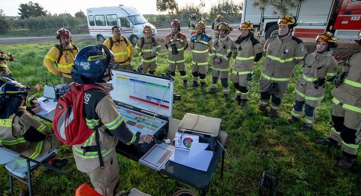 Mulchén's Third Fire Company Prepares for Accreditation with the National Operations Service