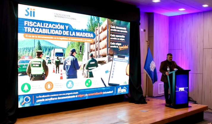 PDI reúne em Valdivia especialistas para abordar a subtração de madeira e o corte ilegal