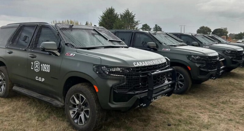Carabineros Bolster Security in La Araucanía with New Armored Trucks