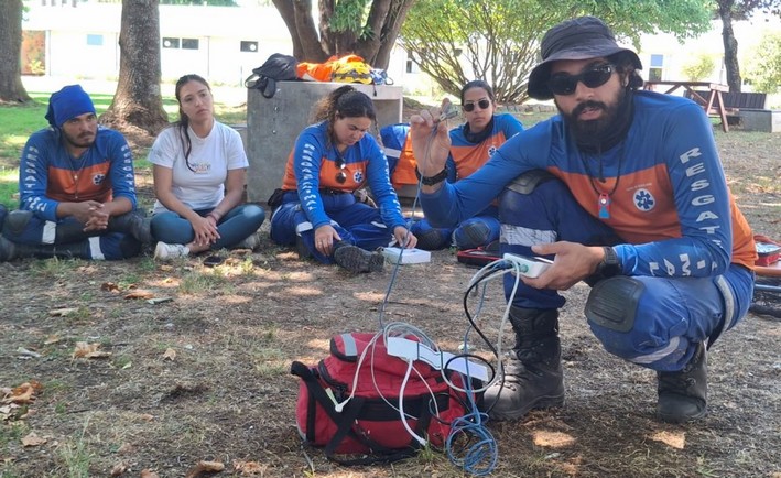 Brazilian Rescuers Share Knowledge with Volunteers from the UdeC Wildlife Center