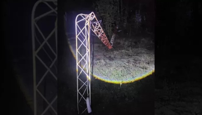 Investigam possível atentado por destruição de antena em Curacautín: teriam sido ouvidos gritos