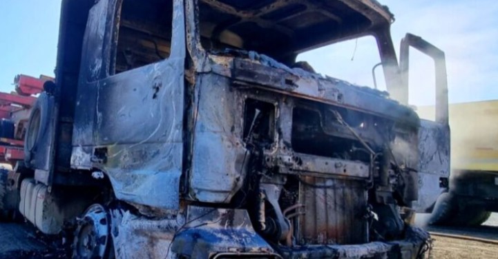 Arson Attack Paralyzes Route in Collipulli