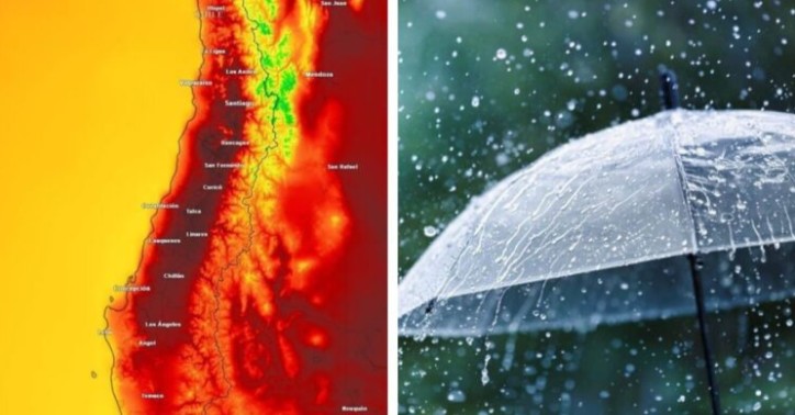 Heatwave of up to 39°C warned in 8 regions and category 5 atmospheric river to affect the south