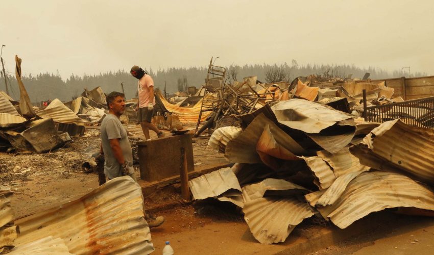 Comunas afectadas por el megaincendio solicitan mayor rapidez en la investigación del caso