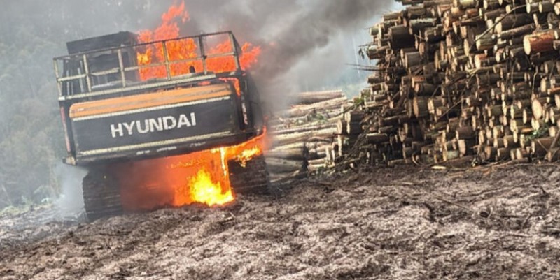 "There is no Rule of Law": Business owner details arson attack suffered in Lautaro