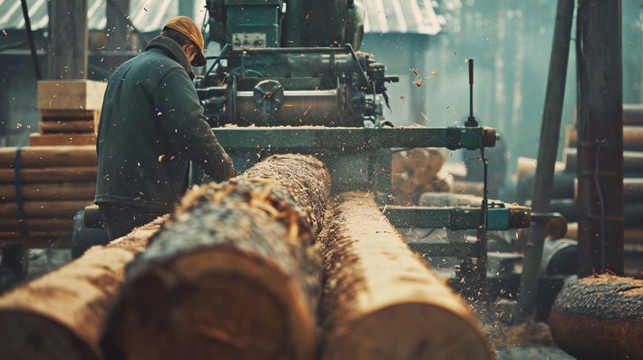 Aserraderos en crisis: la debacle de la industria maderera golpea al sur de Chile