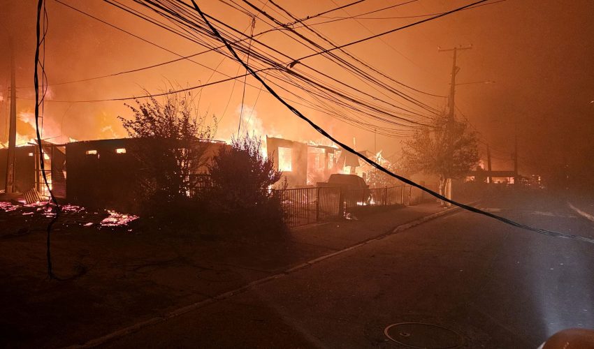 Megaincêndio de Penco-Lirquén: Ministério Público investiga eventual responsabilidade de órgãos públicos