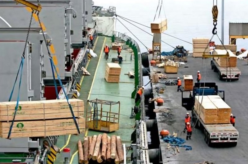 Forestry Shipments Grow Driven by Demand from China and the U.S., the Key Players in the Trade War