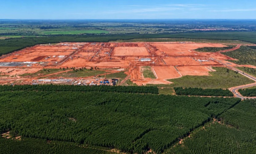 Arauco's new plant in Brazil will have a forest base of up to 420,000 hectares