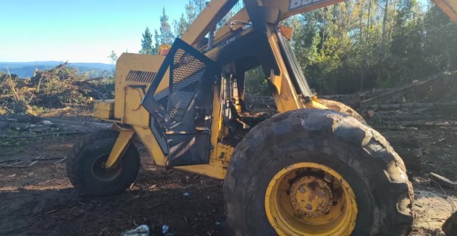 Machinery Burned in Arson Attack in Contulmo