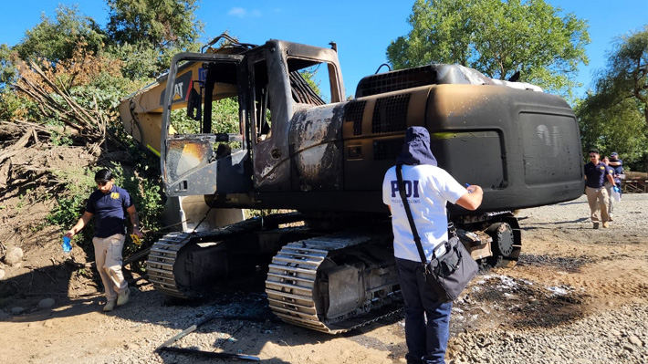 Arson attack paralyzes company in La Araucanía