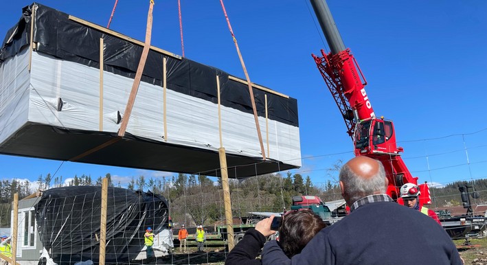 First Industrialized Homes Arrive in Biobío