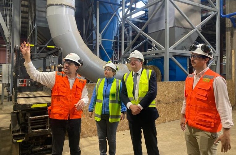 Nueva planta en Los Ríos producirá más de 100 mil toneladas de pellet al año