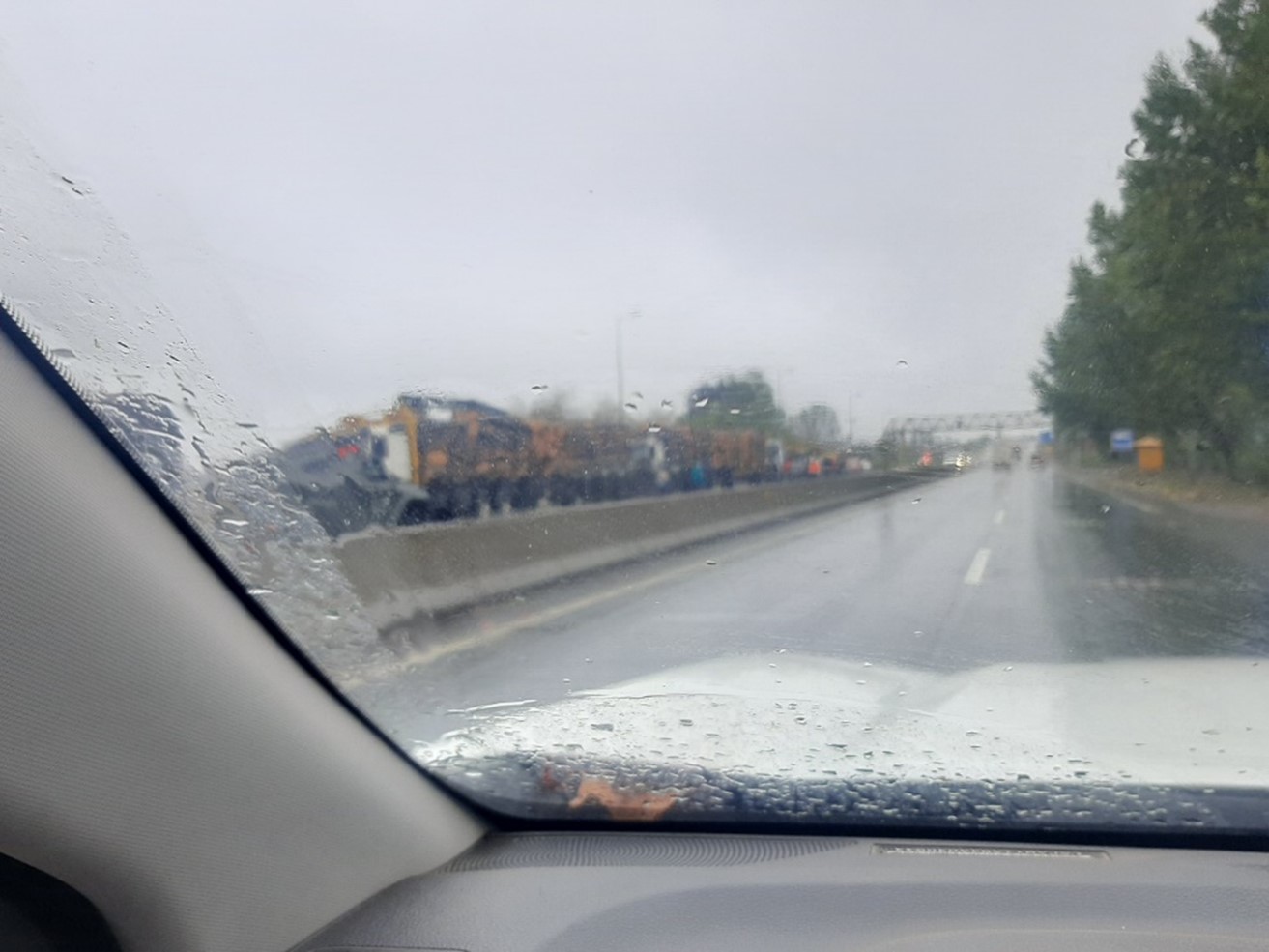 Crónica de un control de camiones con madera