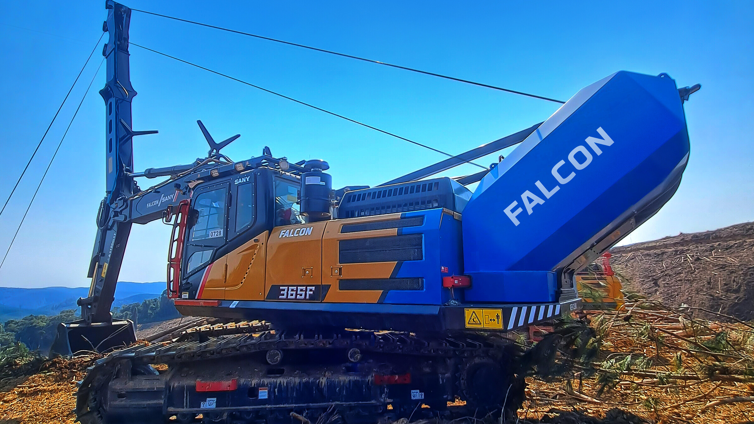 Innovation in Harvesting: Falcon Hydraulic Tower