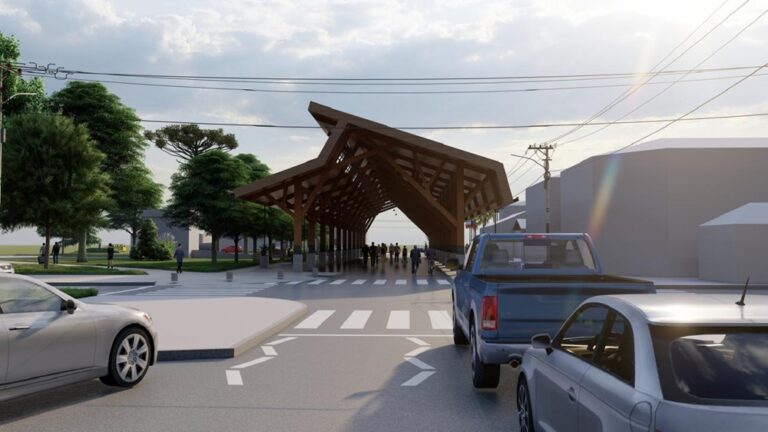 Loncoche se cobija con innovación: Aprueban millonaria inversión para calle techada en madera