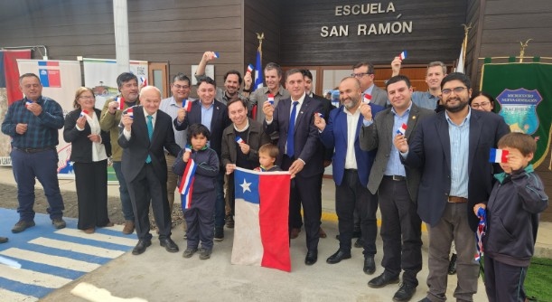 San Ramón School in Nacimiento Rises from the Ashes