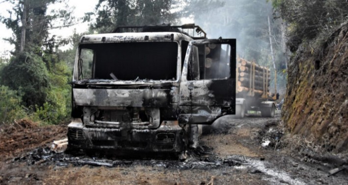 CAM Claims Responsibility for Arson Attack in Imperial Amid Criticism from Forestry Contractors