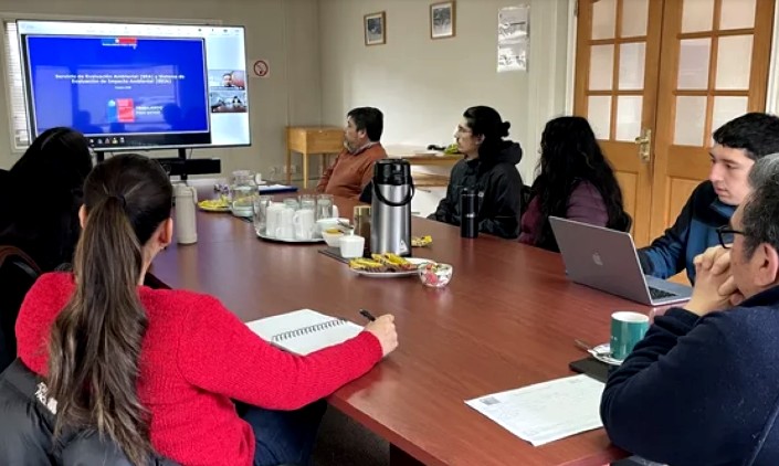 Forestry Engineering students from the University of Aysén receive training in environmental assessment