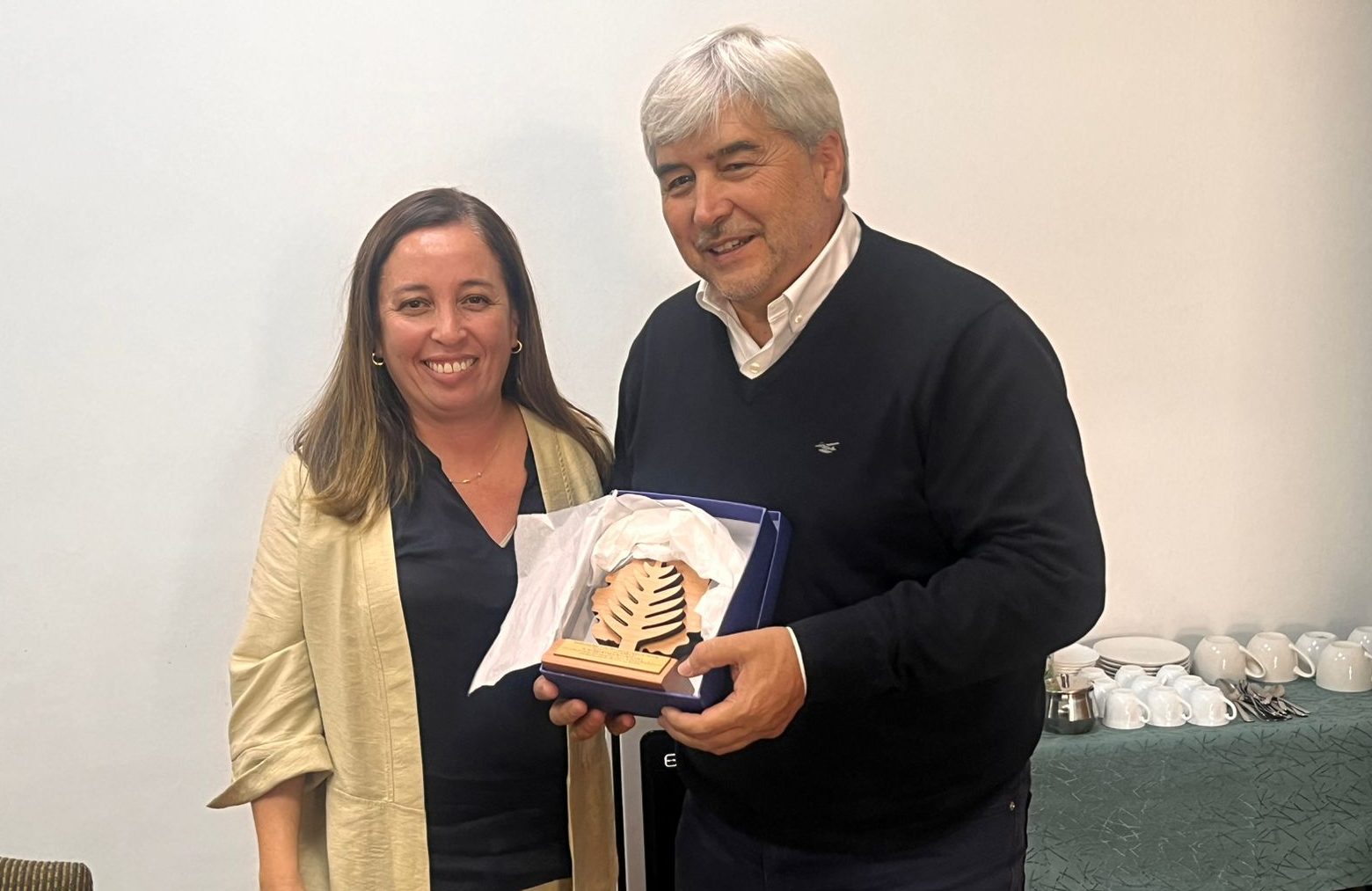 Dr. Mario Ramos es reconocido por su gestión al frente del Instituto Forestal