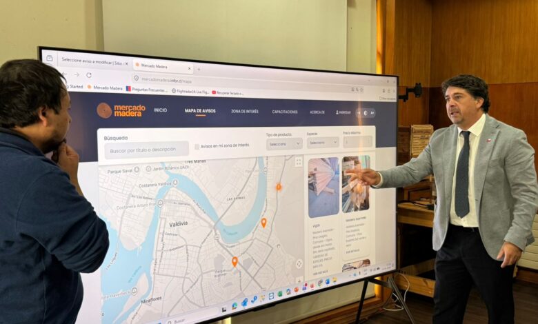 Impact of "Mercado Madera" on the modernization of the forestry sector in Los Ríos highlighted