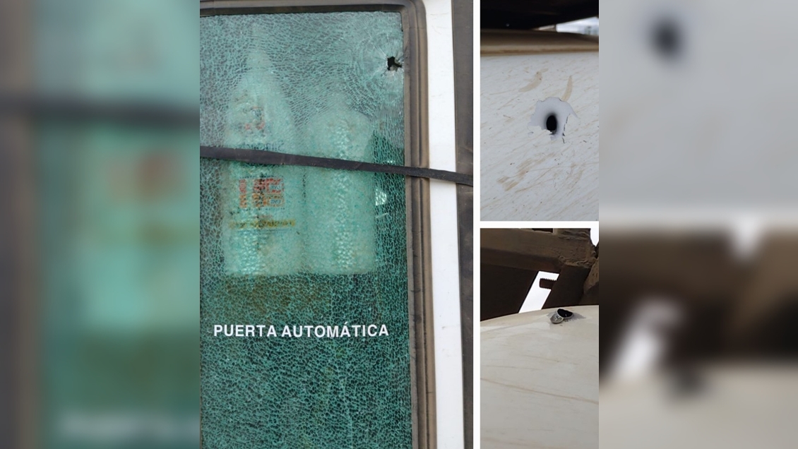 Los Sauces: Ataque con perdigones a bus de brigadistas forestales dejó un herido