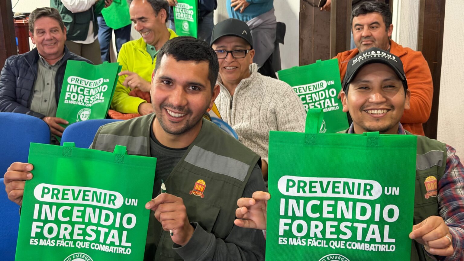 Ñuble strengthens wildfire prevention with training sessions in its 21 communes