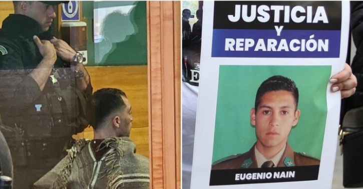 Luis Tranamil Found Guilty of Murder of Carabineros Officer Eugenio Naín