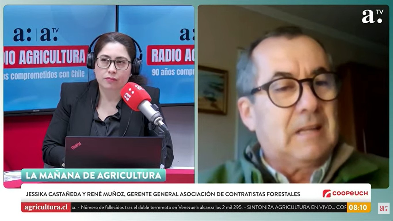 Acoforag advierte: Atentados y falta de seguridad mantienen paralizada la actividad forestal en el sur