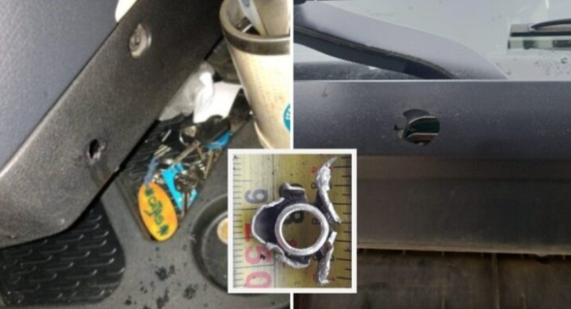 "They were going straight to kill me and burn me": speaks one of the drivers shot at in Ercilla