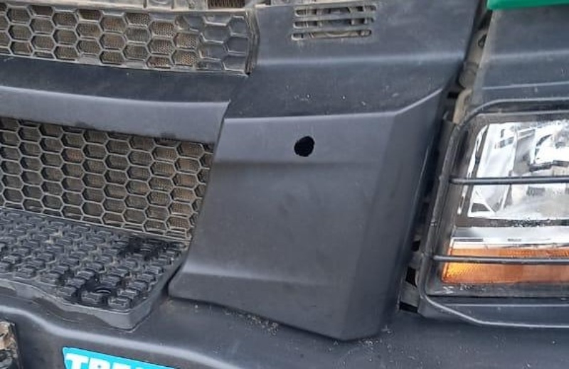 Fedesur Leader Reveals a Third Truck Was Shot in Armed Attack in Ercilla