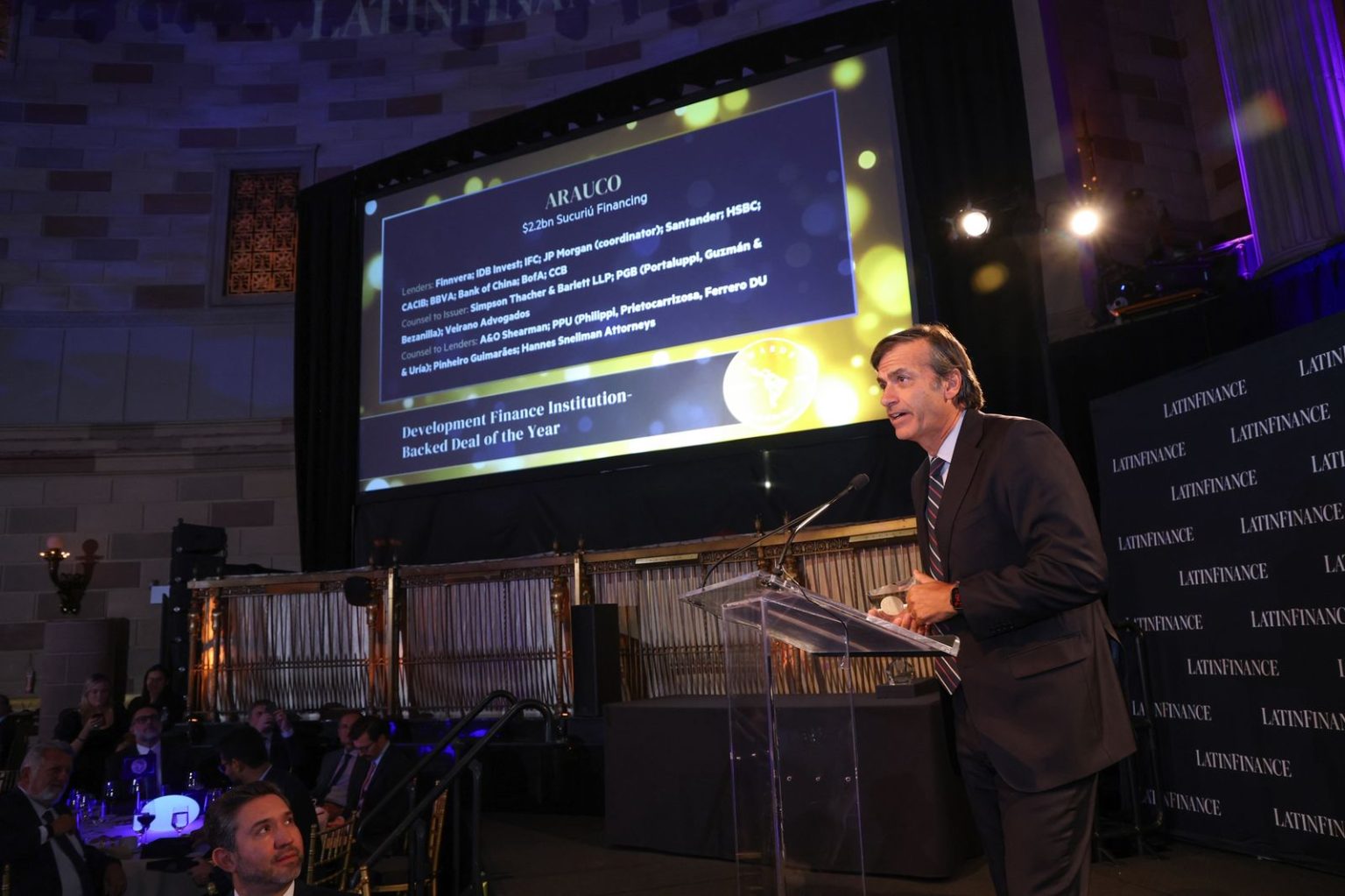 Arauco recibe en Nueva York reconocimiento internacional por Proyecto Sucuriú