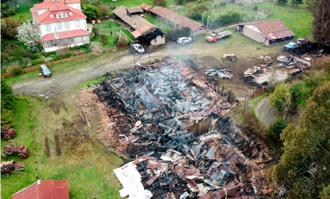 PDI Arrests Another Suspect in Attack on Grollmus Mill in Contulmo