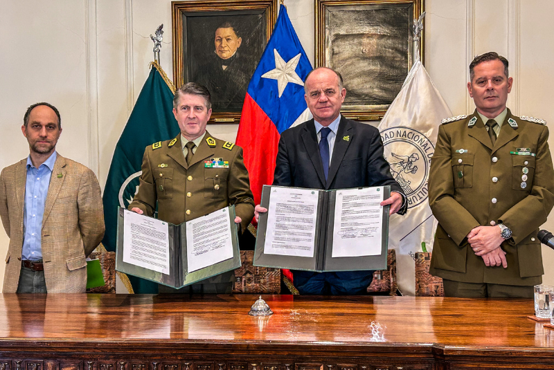 SNA and Carabineros Sign Agreement for a Strategic Alliance for Rural Security