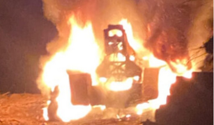 Forestry machinery destroyed in arson attack in Contulmo