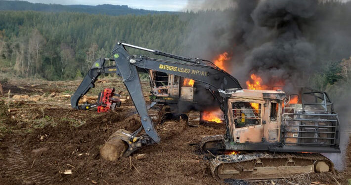 Arson attack in Río Negro: Mapuche group claims responsibility for the action