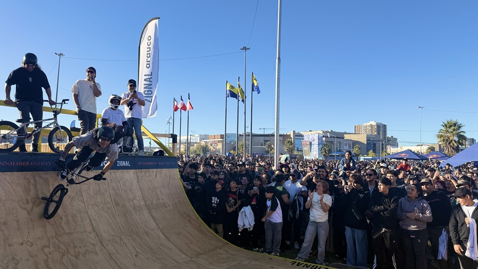 Rampa de madeira protagonista no REC 2026: iniciativa de Coco Zurita chegará a Penco