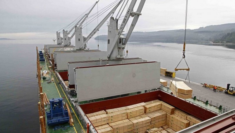 Biobío: Exports of Sawn Wood and Paper Products Show Significant Drop in First Quarter